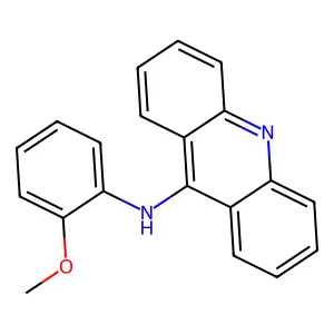 N-(2-methoxyphenyl)acridin-9-amine structure