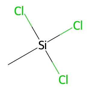 METHYLTRICHLOROSILANE structure