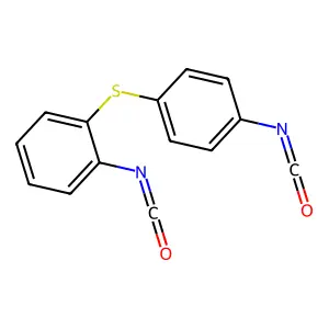 2,4'-DIISOCYANATODIPHENYL SULFIDE structure