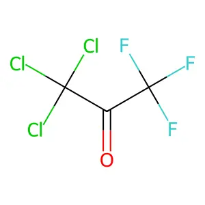 1,1,1-trichloro-3,3,3-trifluoropropan-2-one structure