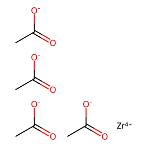 ZIRCONIUM ACETATE structure