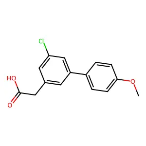 Compound C15H13ClO3 structure