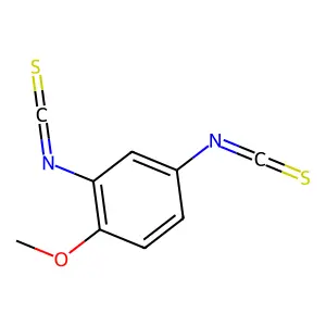 Benzene, 2,4-diisothiocyanato-1-methoxy- structure