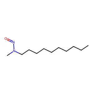 N-Nitrosomethyldecylamine structure