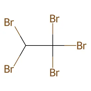 PENTABROMOETHANE structure