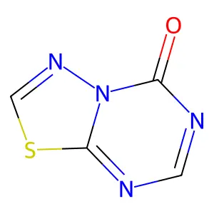 [1,3,4]thiadiazolo[3,2-a][1,3,5]triazin-5-one structure