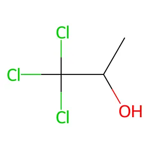 1,1,1-Trichloropropan-2-ol structure