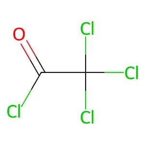 TRICHLOROACETYL CHLORIDE structure