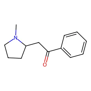 ETHANONE, 2-(1-METHYL-2-PYRROLIDINYL)-1-PHENYL- structure