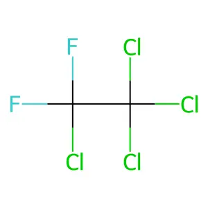 1,1-Difluorotetrachloroethane structure