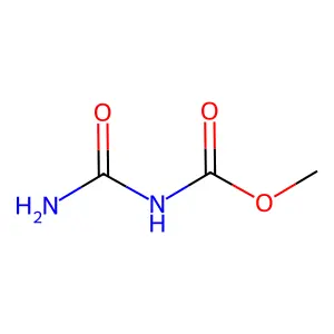 methyl N-carbamoylcarbamate structure