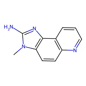 3-methylimidazo[4,5-f]quinolin-2-amine structure