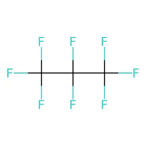 Perfluoropropane structure