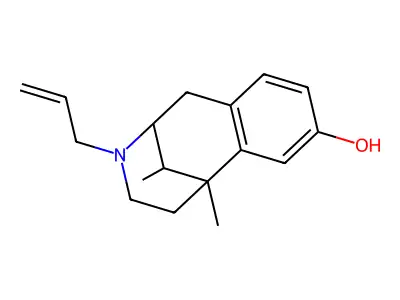 Alazocine structure