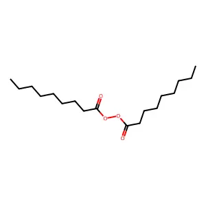 Peroxide, bis(1-oxononyl) structure