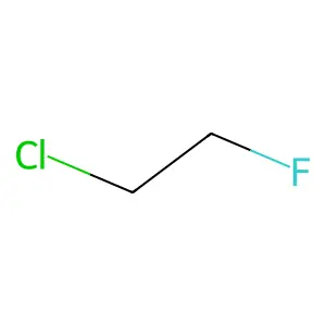 1-Chloro-2-fluoroethane structure