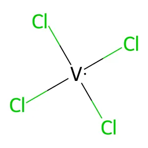 VANADIUM TETRACHLORIDE structure