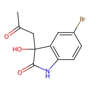 Compound C11H10BrNO3 structure
