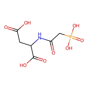 N-(Phosphonoacetyl)aspartic acid structure