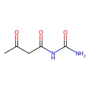 N-(Aminocarbonyl)-3-oxobutyramide structure