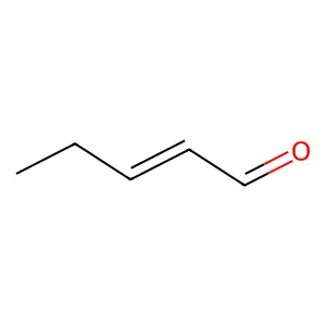 pent-2-enal structure