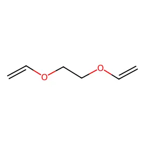 1,2-Divinyloxyethane structure