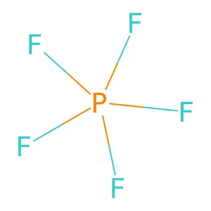 PHOSPHORUS PENTAFLUORIDE structure