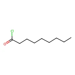 Nonanoyl chloride structure