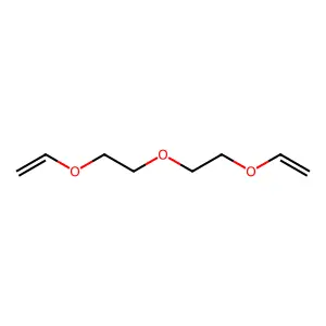 Diethylene glycol divinyl ether structure