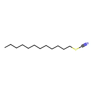 Lauryl thiocyanate structure