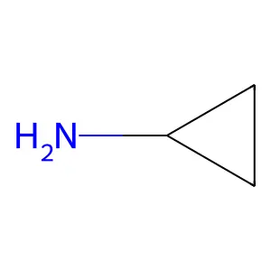 Cyclopropylamine structure