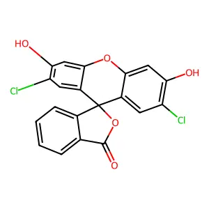 Compound C20H10Cl2O5 structure