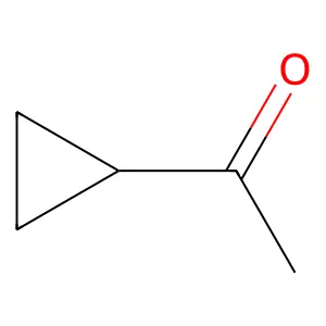 Cyclopropyl methyl ketone structure