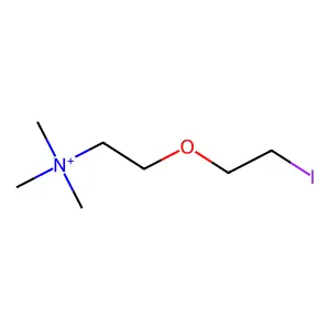 O-(2-Iodoethyl)choline structure