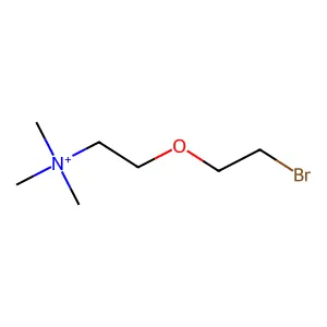 O-(2-Bromoethyl)choline structure