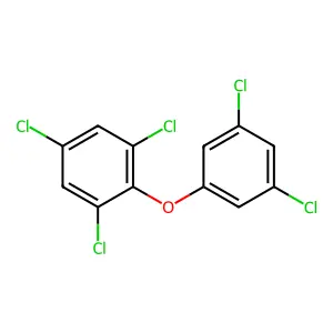 1,3,5-trichloro-2-(3,5-dichlorophenoxy)benzene structure