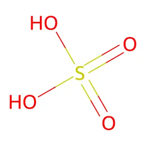 SULFURIC ACID structure