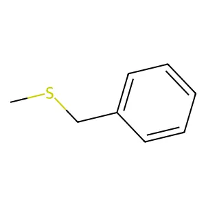 Benzyl methyl sulfide structure