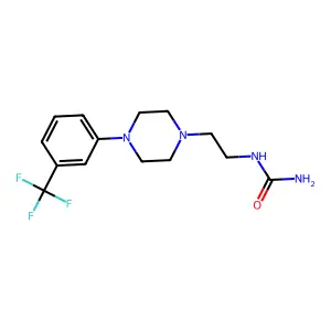 Fluprazine structure