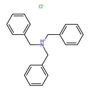 Tribenzylammonium chloride structure