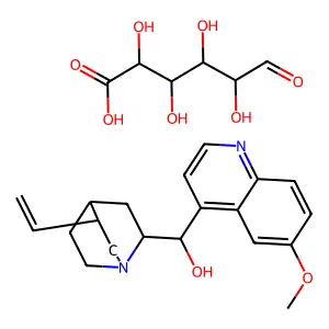Quinidine galacturonate structure