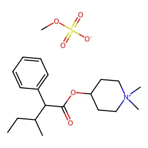 Pentapiperium methylsulfate structure