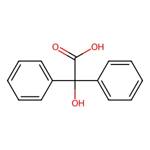 BENZILIC ACID structure