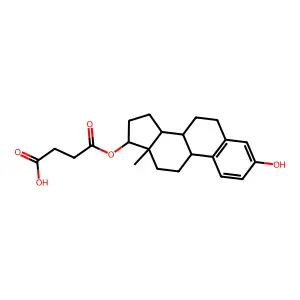 Compound C22H28O5 structure