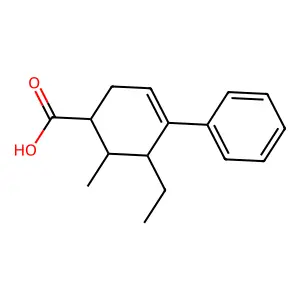 Compound C16H20O2 structure