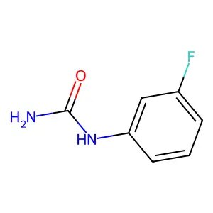 3-FLUOROPHENYLUREA structure