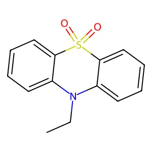 10-Ethyl-10H-phenothiazine 5,5-dioxide structure