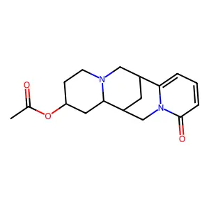 13-Acetoxyanagyrine structure