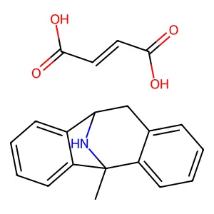 (+)-MK 801 Maleate structure
