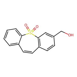 (11,11-dioxobenzo[b][1]benzothiepin-2-yl)methanol structure